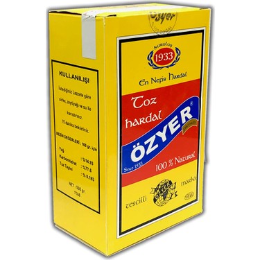 Özyer Hardal- 500 GR resmi
