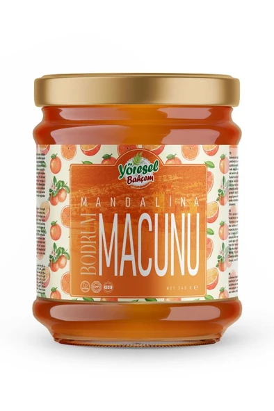 Yöresel Bahçem Mandalina Macunu resmi