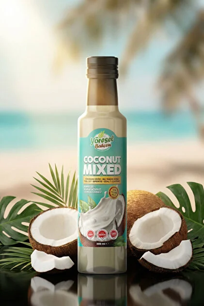 Yöresel Bahçem Coconut Mixed Şurup resmi