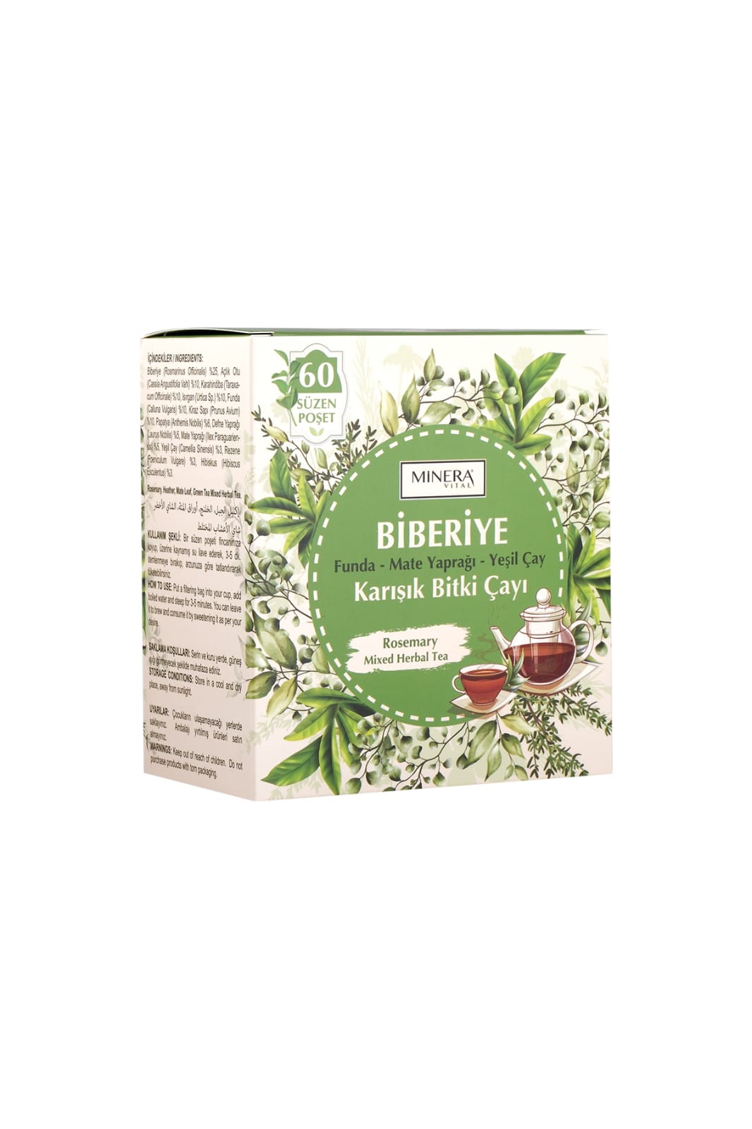 Minera Biberiye Çayı 60'lı resmi