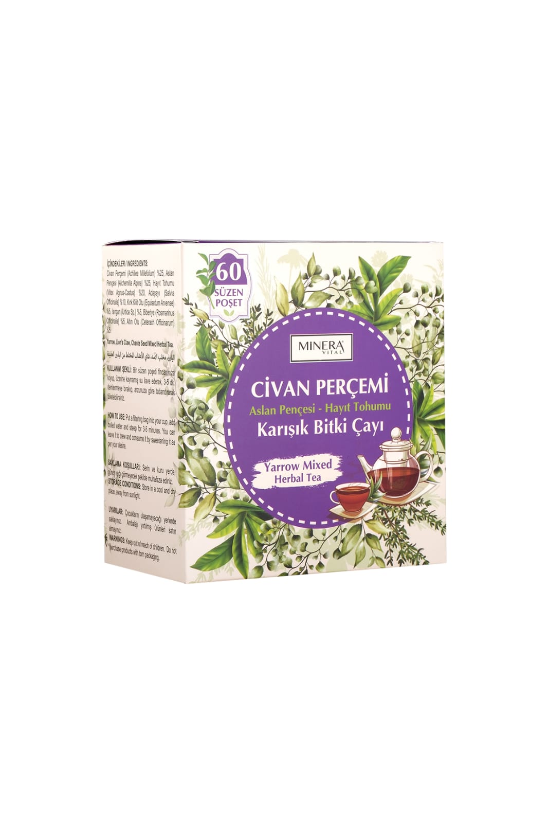 Minera Civan Perçemli Çay 60'lı resmi