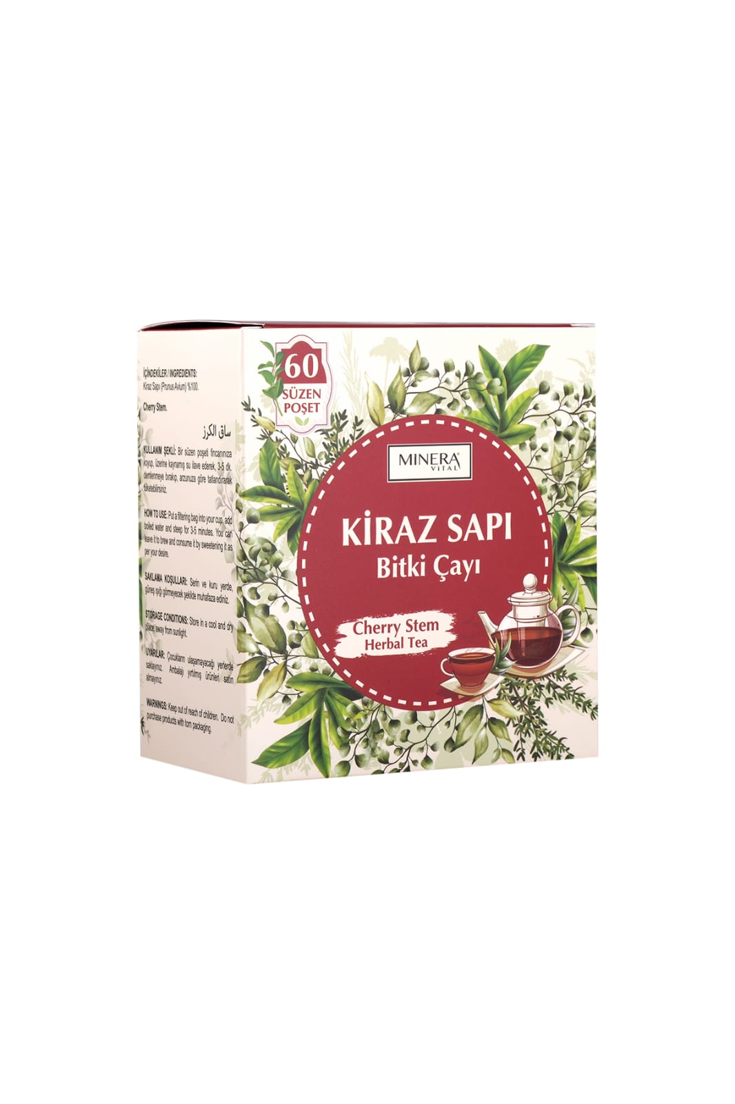 Minera Kiraz Saplı Çayı 60'lı resmi