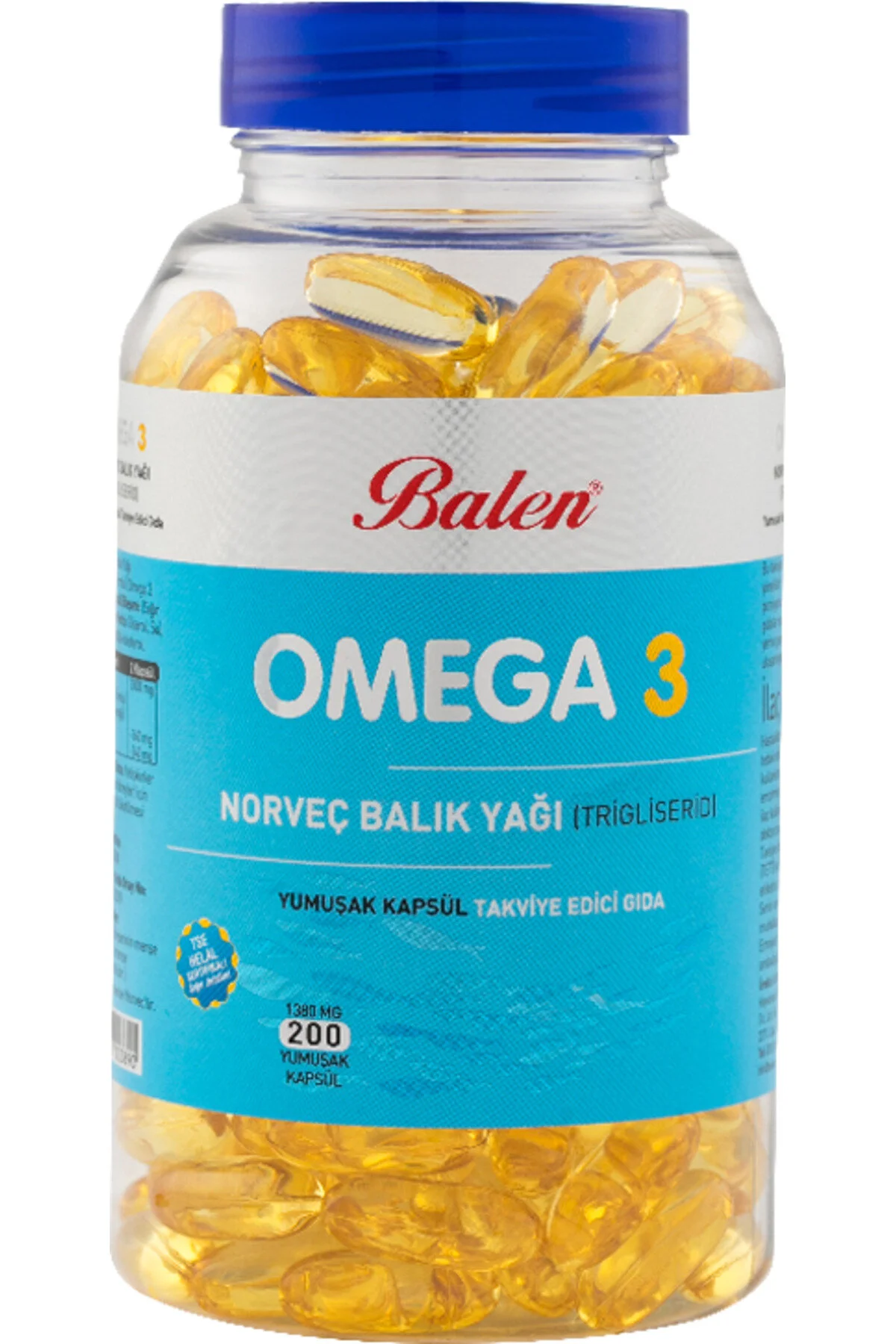 Balen Norveç Balığı Omega3 200'lü resmi