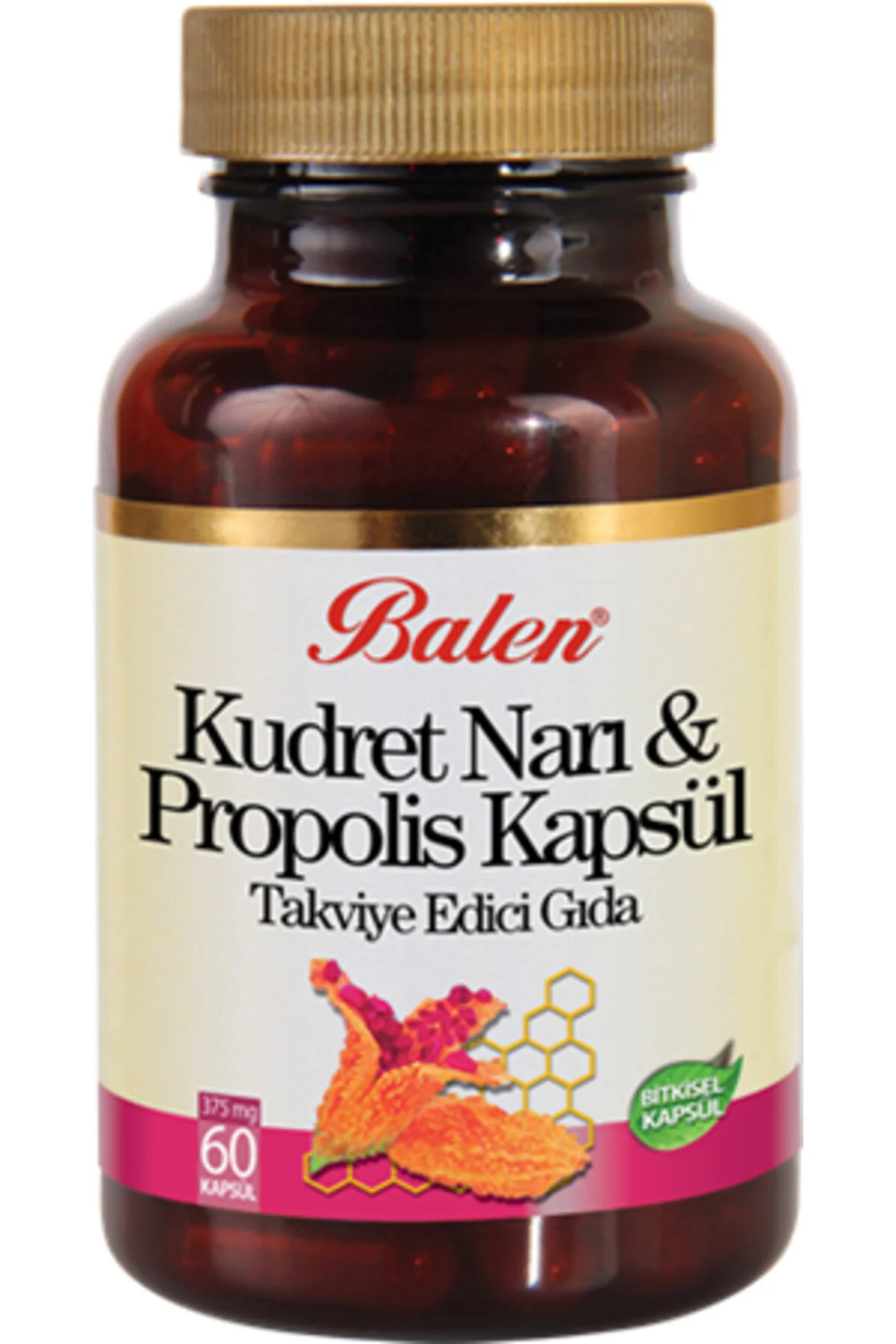 Balen Kudret Narı & Propolis Kapsül 60'lı resmi