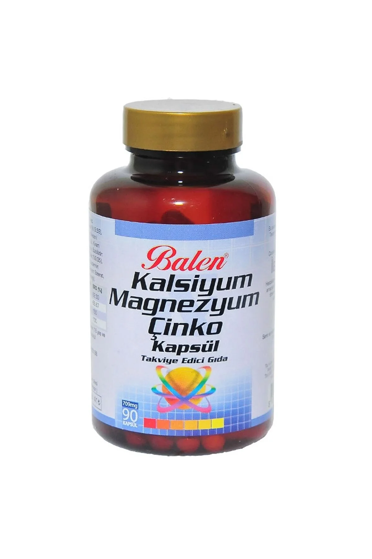 Balen Kalsiyum & Magnezyum & Çinko Kapsül 90'lı resmi