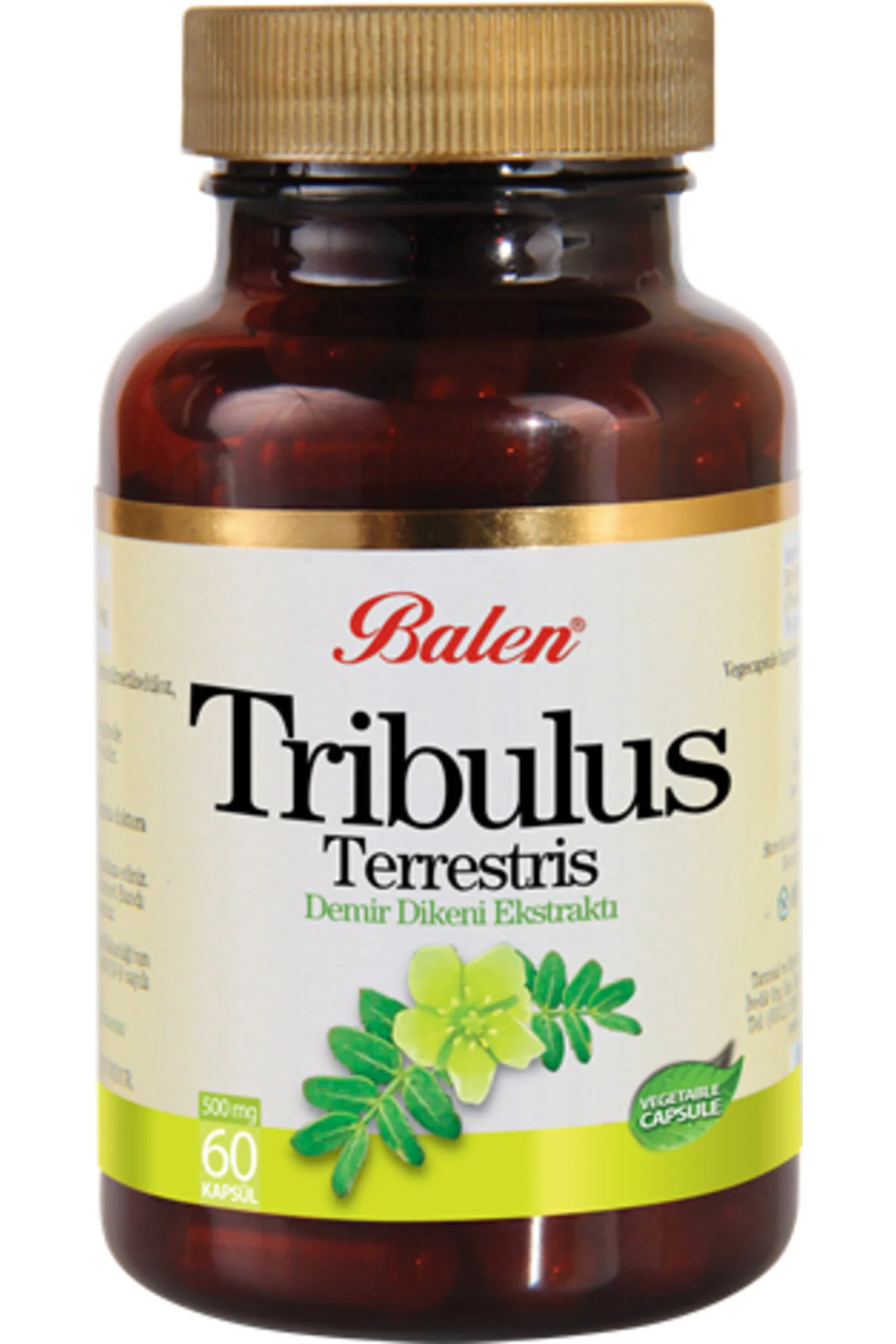 Balen Tribulus Terrestris (Demir Dikeni) Kapsül 60'lı resmi