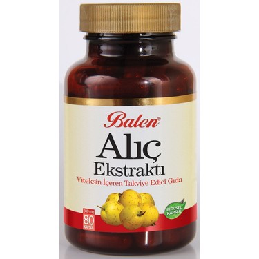 Balen Alıç Ekstraktı Kapsül 80'lı resmi