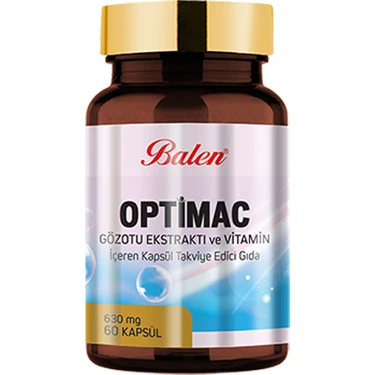 Balen Optimac Kapsül 60'LI resmi