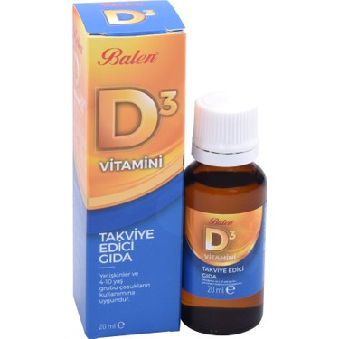 Balen D-3 Vitamini 20 ML resmi