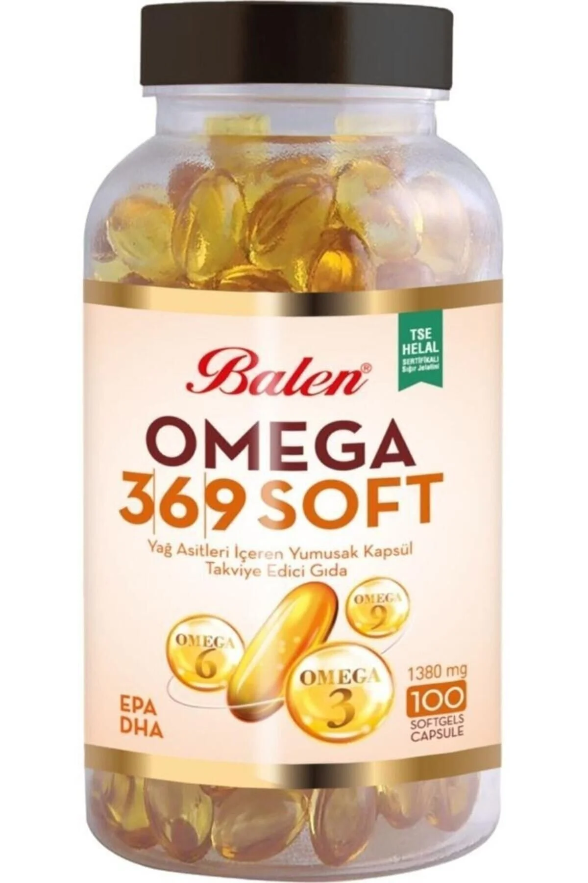 Balen Soft Omega 3-6-9 Yağ 100'lü resmi
