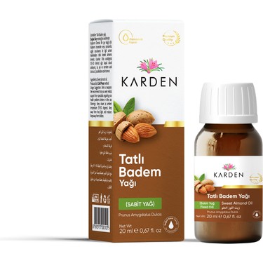Tatlı Badem Yağı 20 CC-Karden resmi