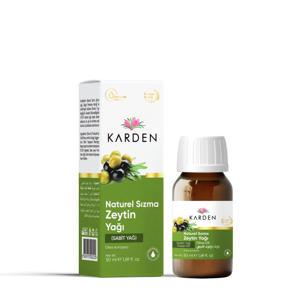 Naturel Sızma Zeytin Yağı 50 CC-Karden resmi