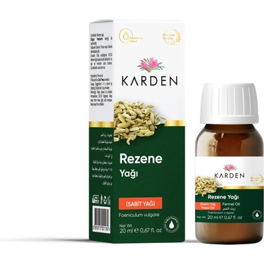 Rezene Yağı 20 CC-Karden resmi