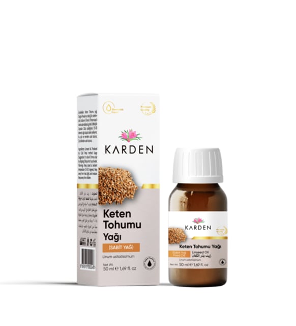 Keten Tohumu Yağı 50 CC- Karden resmi