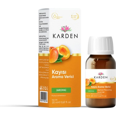 Kayısı Aroma Verici 20 CC- Karden resmi