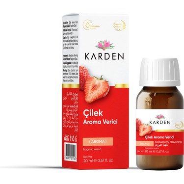 Çilek Aroması 20 CC- Karden resmi
