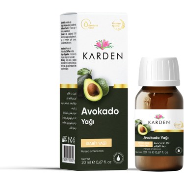 Avokado Yağı 20 CC- Karden resmi