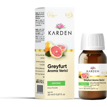 Greyfurt Aroma Verici 20 CC- Karden resmi