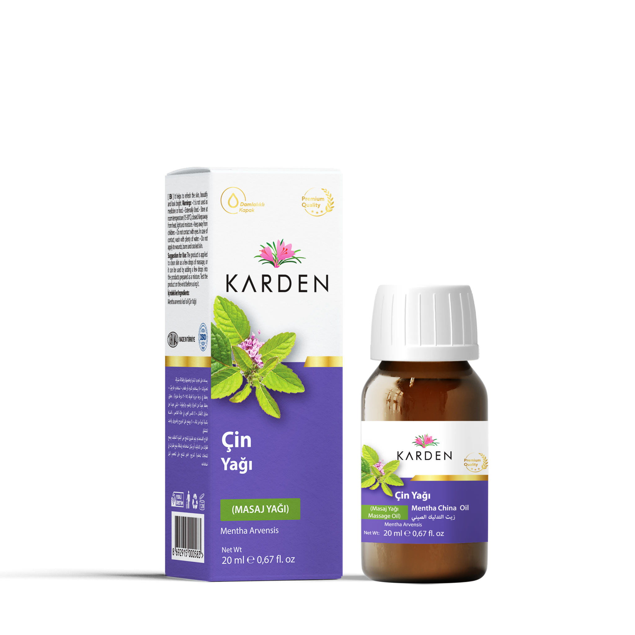 Çin Yağı 20 CC- Karden resmi