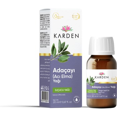 Adaçayı (Acı Elma) Yağı 20 CC- Karden resmi