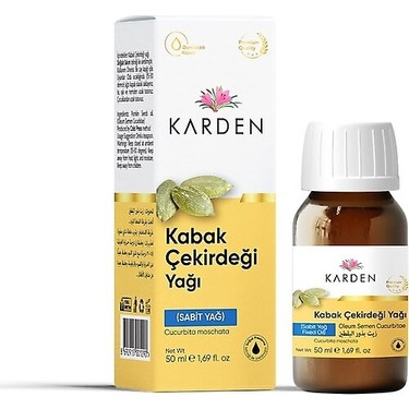 Kabak Çekirdeği Yağı 50 CC- Karden resmi
