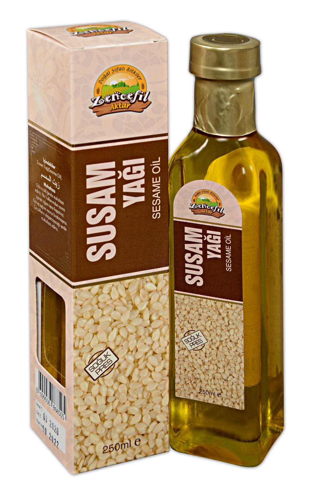 Zencefil Aktar Susam Yağı 250 CC resmi